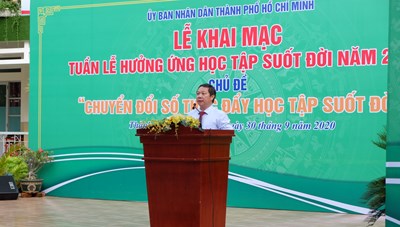 Khai mạc Tuần lễ hưởng ứng học tập suốt đời năm 2020 với chủ đề "Chuyển đổi số"