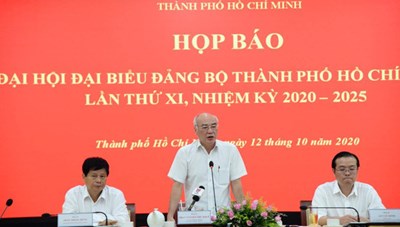 444 đại biểu chính thức tham dự Đại hội Đại biểu Đảng bộ TPHCM lần thứ XI