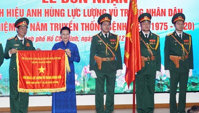 Bệnh viện Quân y 175 đón nhận danh hiệu Anh hùng Lực lượng vũ trang nhân dân