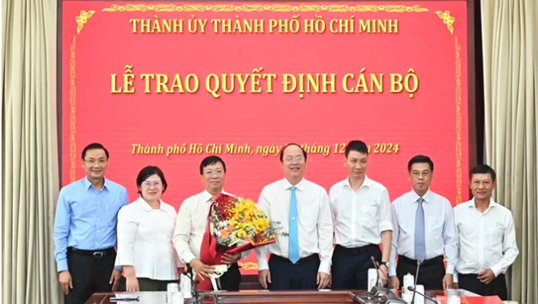 Giám đốc Sở QH-KT TPHCM làm Bí thư Huyện ủy huyện Bình Chánh