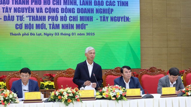 Đẩy mạnh hợp tác đầu tư giữa TPHCM với các tỉnh Tây Nguyên
