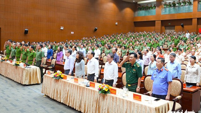 Công an TP.HCM kết thúc hoạt động của công an 21 quận, huyện và TP Thủ Đức