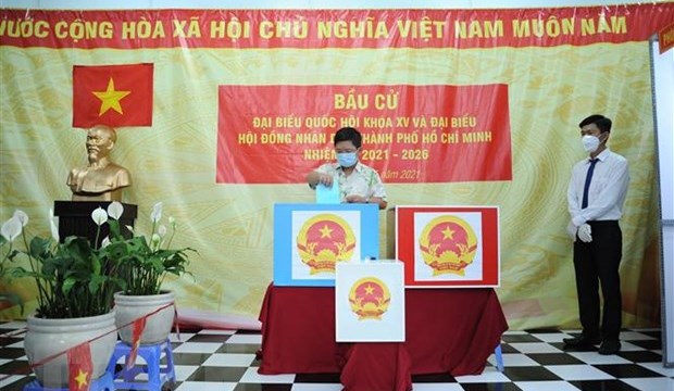 TPHCM đạt tỷ lệ 99,38% cử tri tham gia bầu cử