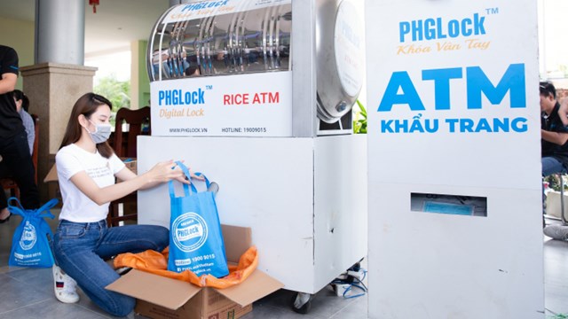 Hội Doanh Nhân trẻ Việt Nam kêu gọi ủng hộ mô hình ATM gạo tại TPHCM