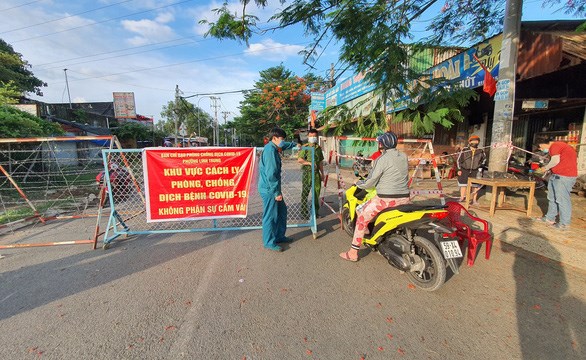 TP Thủ Đức thiết lập cách ly y tế vùng có dịch COVID-19 đối với phường Bình Chiểu và phường Trường Thạnh