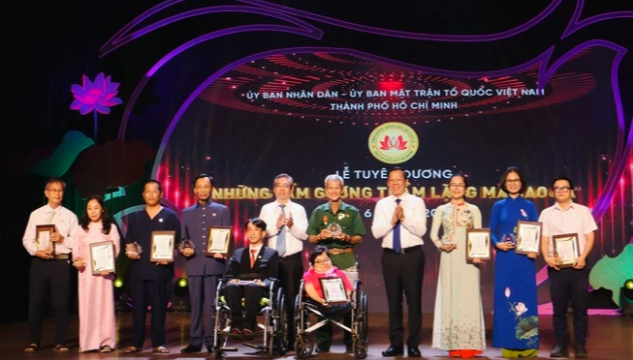 TP.HCM: Vinh danh những tấm lòng nhân ái