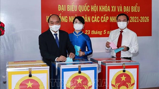 Tình hình thực hiện công tác bầu cử trên địa bàn TPHCM (Cập nhật lúc 8g00 ngày 23/5/2021)