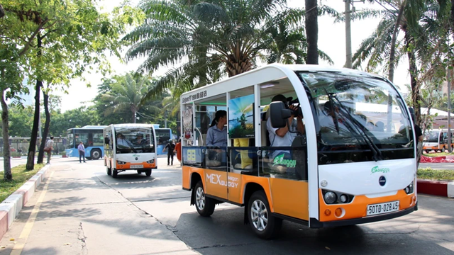 TP Hồ Chí Minh đưa 70 xe điện vào chở khách tham quan, du lịch khu trung tâm
