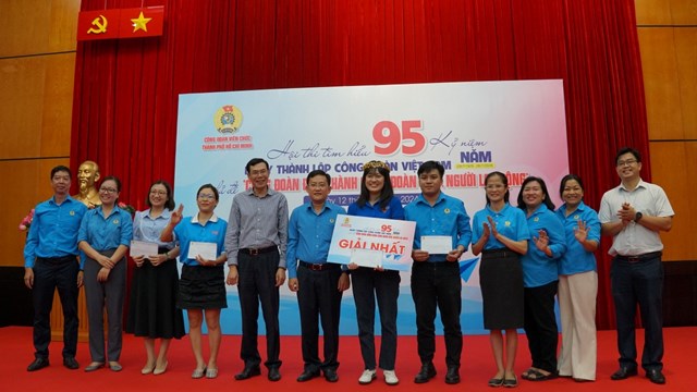 Hơn 1.200 đoàn viên, người lao động tham gia Hội thi tìm hiểu 95 năm Ngày thành lập Công đoàn Việt Nam