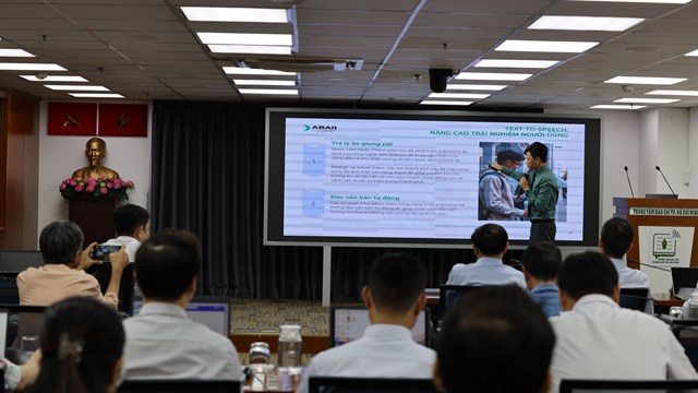 TP. HCM: Đào tạo kỹ năng ứng dụng AI cho cán bộ lĩnh vực hành chính công