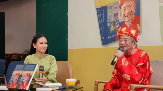 Nhà nghiên cứu Nguyễn Đình Tư ra mắt tự truyện "Đi qua trăm năm" ở tuổi 104