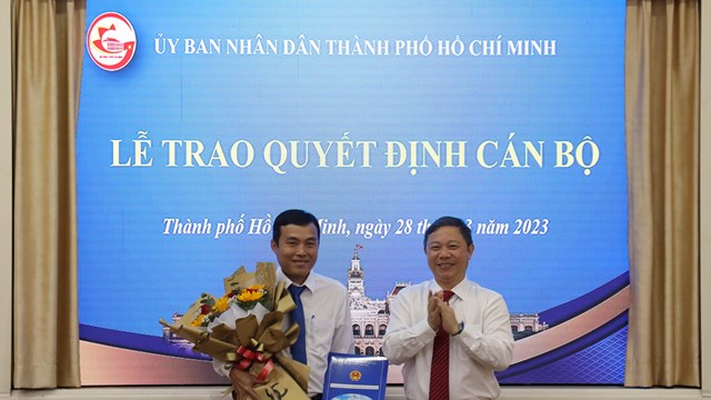 Ông Võ Minh Thành được bổ nhiệm làm Phó Giám đốc Sở Thông tin và Truyền thông TPHCM 