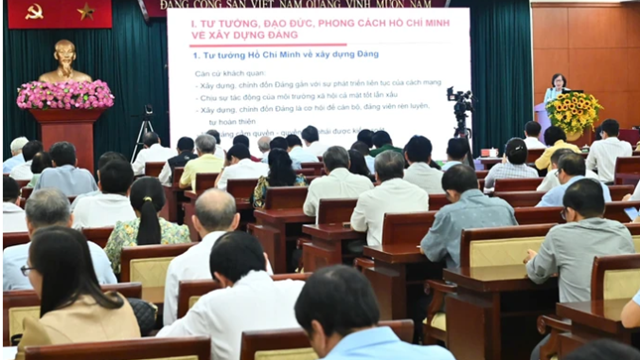TPHCM tổ chức hội nghị học tập, quán triệt, triển khai thực hiện Chuyên đề năm 2025 trong học tập và làm theo Bác