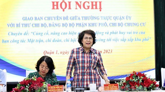  Quận 1 chuẩn bị cho việc sắp xếp lại khu phố