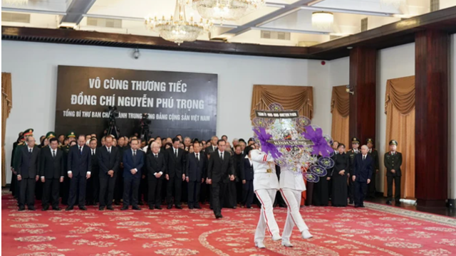 Lễ Quốc tang Tổng Bí thư Nguyễn Phú Trọng tại TPHCM