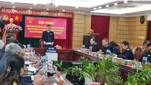 Cục thuế TPHCM thu ngân sách năm 2024 đạt hơn 106%