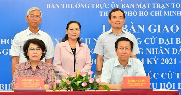 TPHCM hướng dẫn người ứng cử ĐBQH, ĐB HĐND viết tiểu sử, chương trình hành động