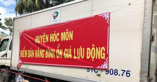 6 điểm bán thực phẩm lưu động bình ổn giá ở Hóc Môn