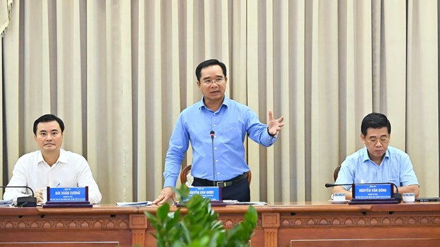Chủ tịch UBND TPHCM Nguyễn Văn Được: Tập trung các giải pháp tăng trưởng hai con số