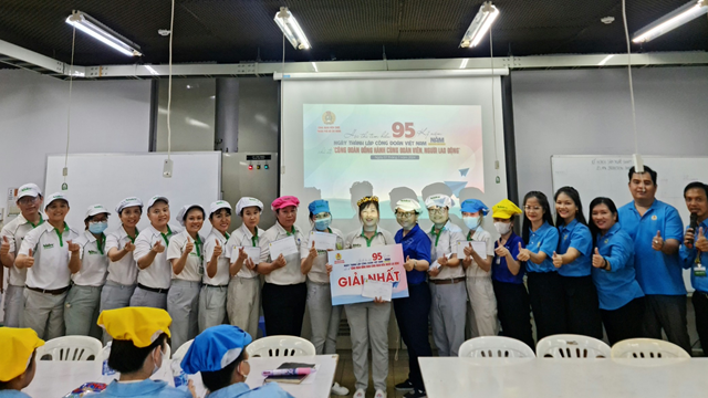 Hơn 200 đoàn viên, người lao động tham gia Hội thi Rung chuông vàng 
