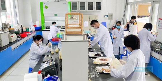 Sinh viên năm cuối Trường ĐH Công nghiệp Thực phẩm TPHCM trở lại học thực hành đầu tháng 11