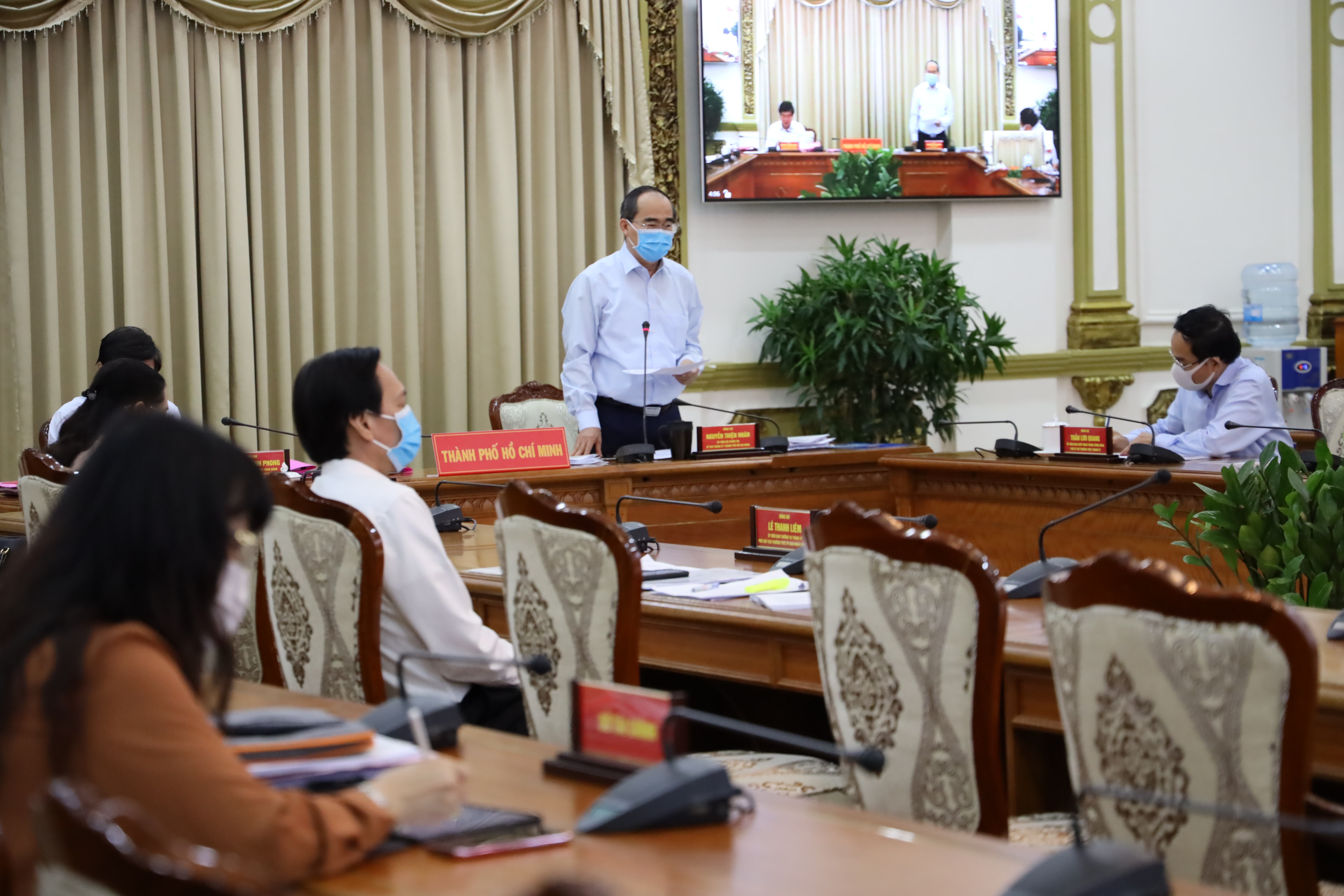 TP. Hồ Ch&iacute; Minh sẵn s&agrave;ng cho việc chuyển sang trạng th&aacute;i &ldquo;b&igrave;nh thường mới&rdquo;. Ảnh: Đ&igrave;nh Nguy&ecirc;n