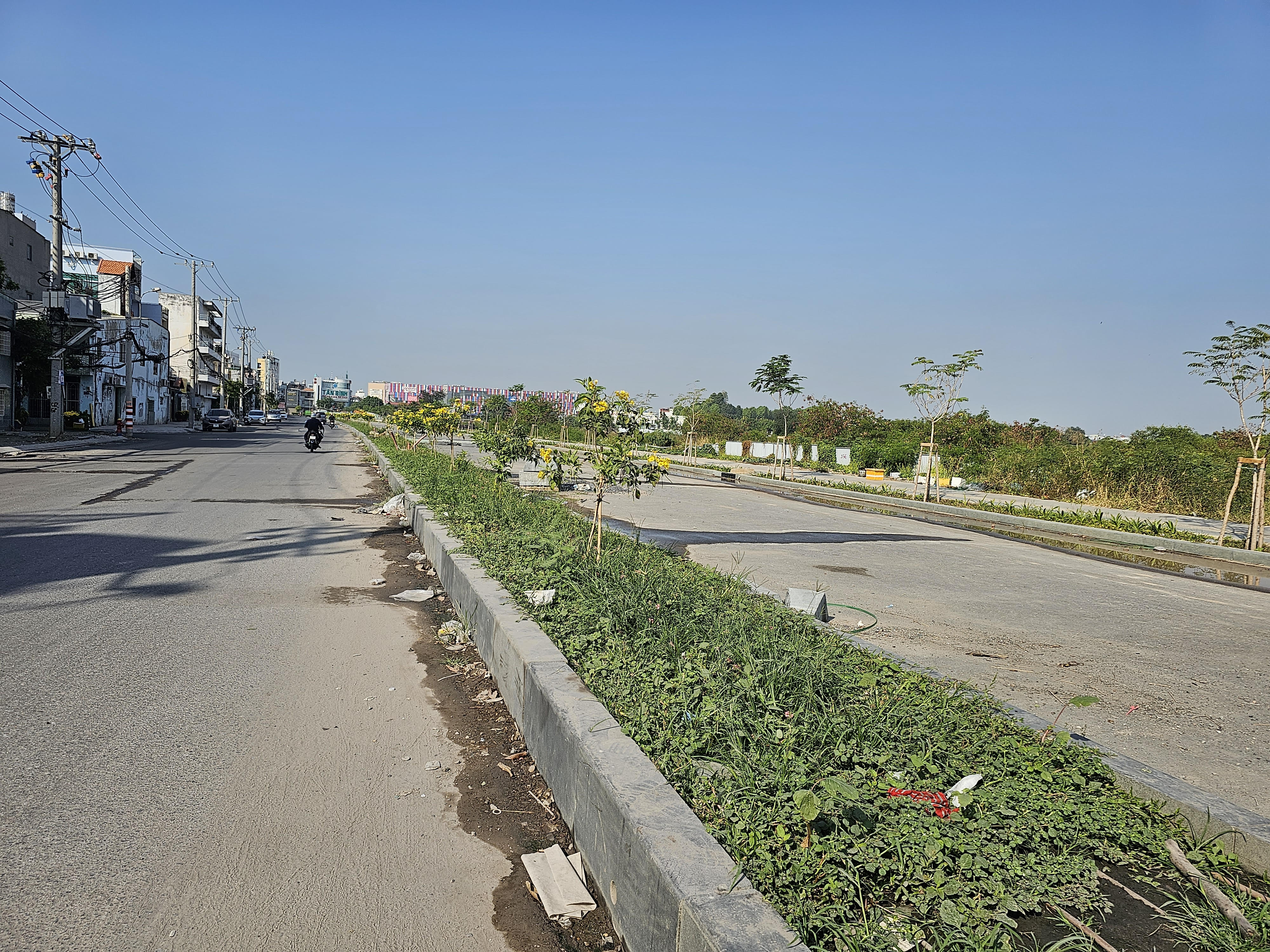 Đoạn cuối tuyến kết nối v&agrave;o trục Cộng H&ograve;a - Trường Chinh đ&atilde; sẵn s&agrave;ng kết nối