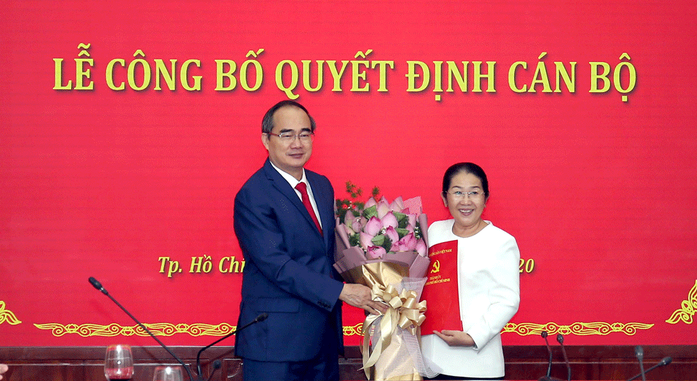 Đồng Chí Võ Thị Dung Phó Bí Thư Thành ủy Tp Hồ Chí Minh Nghỉ Hưu
