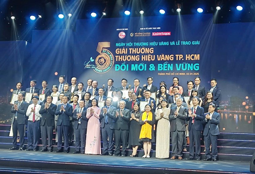 C&aacute;c doanh nghiệp đạt "Thương hiệu V&agrave;ng TP HCM"&nbsp; &nbsp;