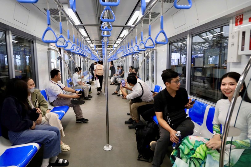 Từ ng&agrave;y 26-1-2025, tuyến metro số 1 sẽ điều chỉnh tần suất hoạt động để đ&aacute;p ứng nhu cầu đi lại của người d&acirc;n