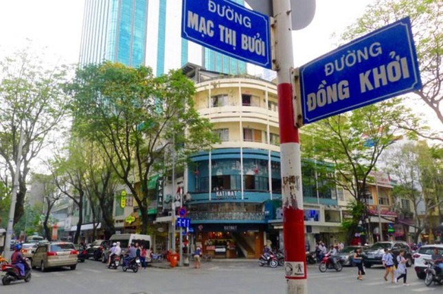 Đường Đồng Khởi (quận 1) nằm ở vị tr&iacute; trung t&acirc;m của trung t&acirc;m TPHCM