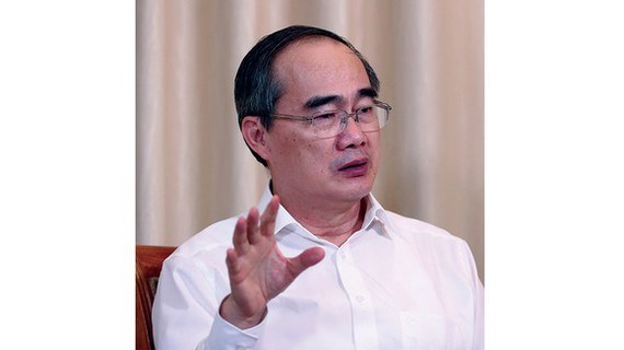 GS Nguyễn Thiện Nh&acirc;n. Ảnh: VIẾT CHUNG