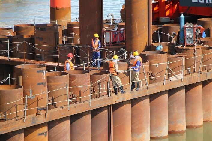 Dự &aacute;n chống ngập 10.000 tỉ đồng hiện đ&atilde; trễ hẹn nhiều năm - Ảnh: VGP &nbsp;