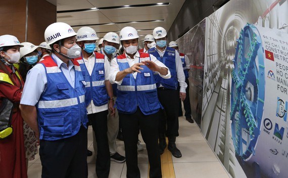 Phấn đấu đưa v&#224;o vận h&#224;nh thương mại tuyến metro Bến Th&#224;nh - Suối Ti&#234;n cuối năm 2021 - Ảnh 1