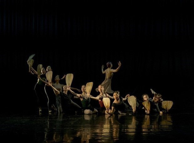 Vở ballet "Kiều" c&oacute; sự tham gia của nhiều nghệ sỹ m&uacute;a nổi tiếng. (Ảnh: Nghệ sỹ cung cấp)&nbsp;