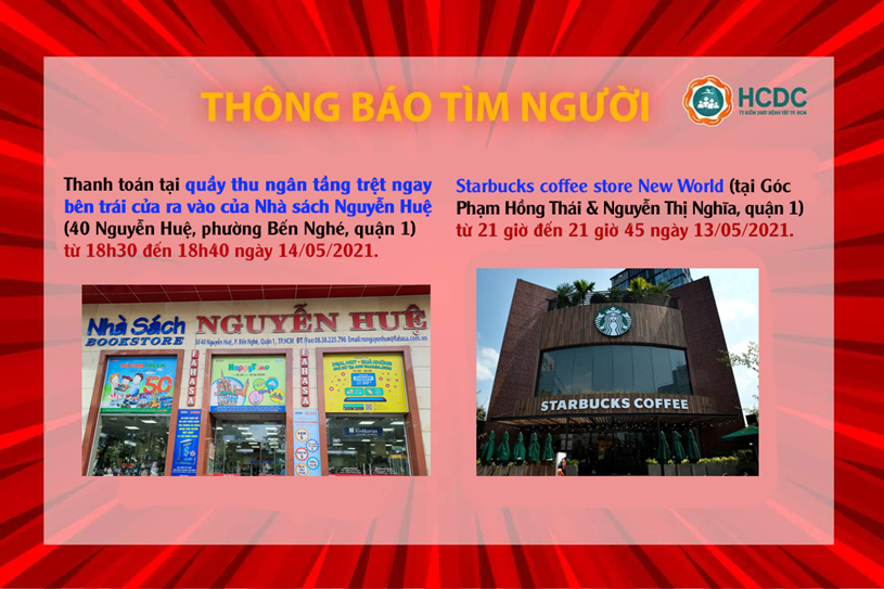 TH&#212;NG B&#193;O KHẨN: t&#236;m người đến c&#225;c địa điểm li&#234;n quan đến bệnh nh&#226;n nhiễm Covid-19 - Ảnh 1