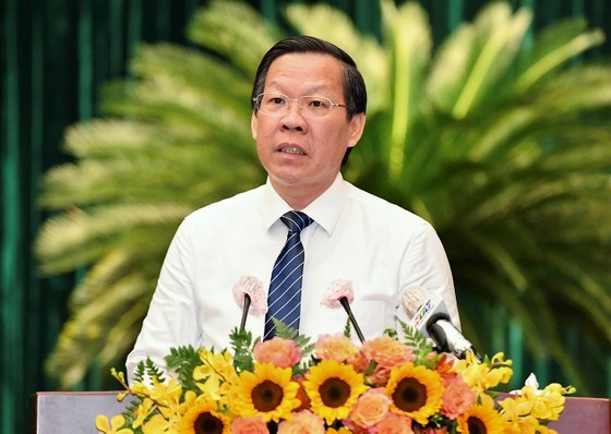 Chủ tịch UBND TPHCM Phan Văn M&atilde;i