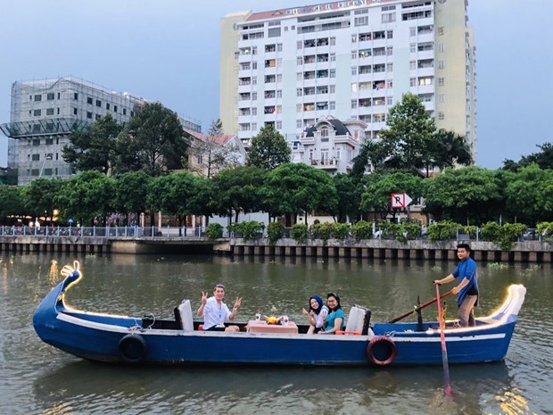 Du khách tại Thành phố Hồ Chí Minh. (Nguồn: kichcaudulichtphcm.vn)