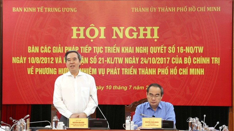 Ban Kinh tế Trung ương ủng hộ việc xem x&#233;t tăng tỷ lệ điều tiết ng&#226;n s&#225;ch cho TPHCM - Ảnh 1