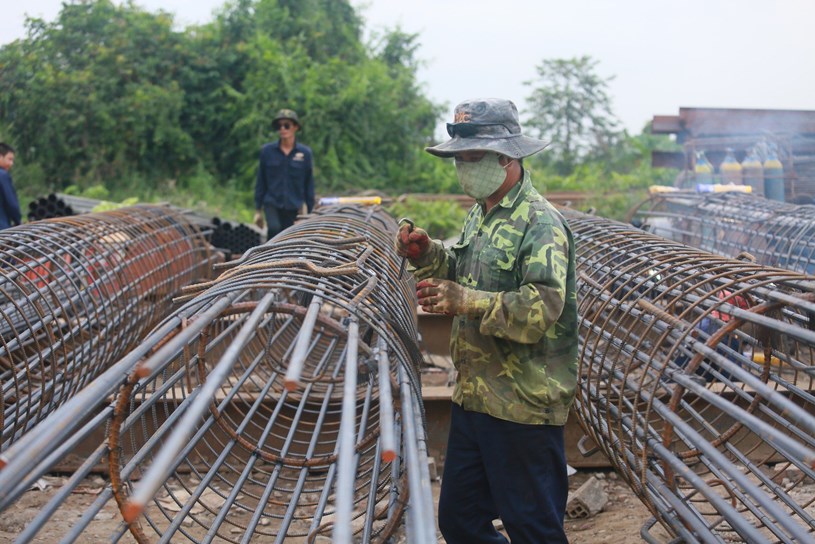 C&ocirc;ng trường dự &aacute;n v&agrave;nh đai 3, đoạn qua huyện Củ Chi, TP.HCM - Ảnh: CH&Acirc;U TUẤN&nbsp;&nbsp;