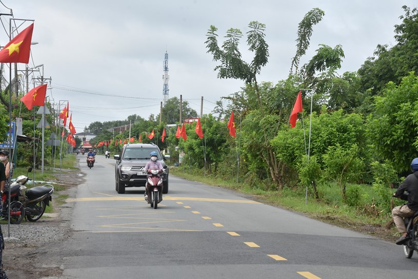 Kh&#225;nh th&#224;nh đường cờ Tổ quốc d&#224;i nhất TP HCM - Ảnh 2