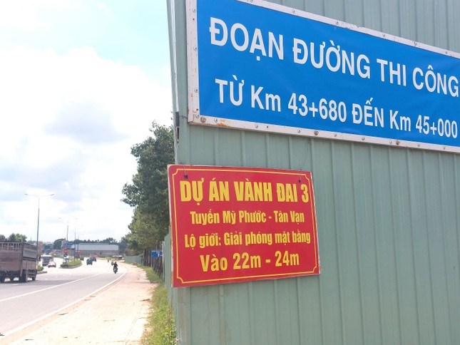 Dự &aacute;n V&agrave;nh đai 3 TPHCM giải ph&oacute;ng mặt bằng b&ecirc;n đường Mỹ Phước T&acirc;n Vạn từ 22m đến 24m &nbsp;