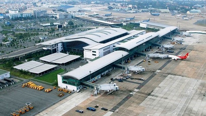 Nhà ga sân bay Tân Sơn Nhất.