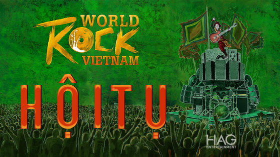 Sự kiện âm nhạc Hội tụ - World Rock Vietnam sẽ diễn ra vào 10-12.