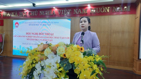 B&agrave; Tạ Thị Minh Thư tổng hợp một số kiến nghị của c&aacute;c cơ sở ngo&agrave;i c&ocirc;ng lập