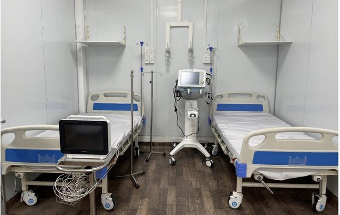 Khu vực hồi sức, cấp cứu của bệnh viện được trang bị đầy đủ c&aacute;c trang thiết bị y tế