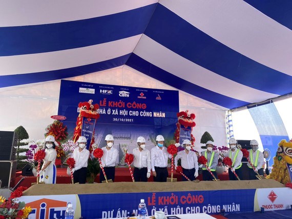 Dự án 1.000 nhà ở xã hội tại TP Thủ Đức chính thức được khởi công