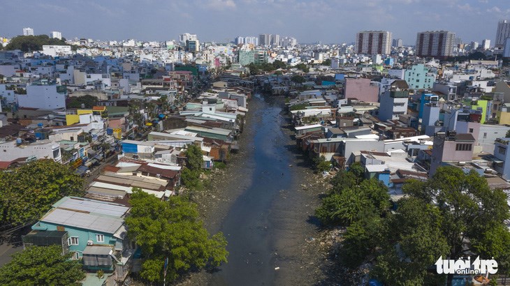 Dự &aacute;n rạch Xuy&ecirc;n T&acirc;m - Ảnh: QUANG ĐỊNH