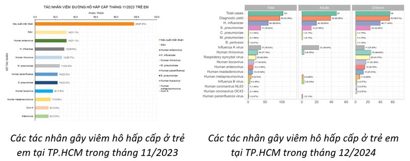 HMPV từng được ph&aacute;t hiện l&agrave; một trong những t&aacute;c nh&acirc;n g&acirc;y vi&ecirc;m h&ocirc; hấp ở trẻ em trong c&aacute;c năm 2023 v&agrave; 2024