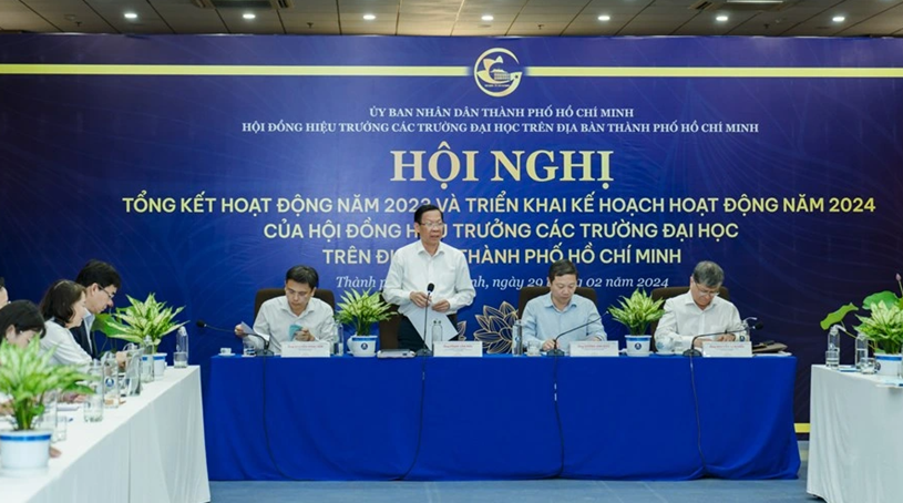 TP.HCM triển khai kế hoạch hoạt động năm 2024 của Hội đồng Hiệu trưởng c&aacute;c trường đại học